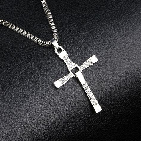 Fast Furious Dominic Toretto Cross Necklace | Fruugo UK