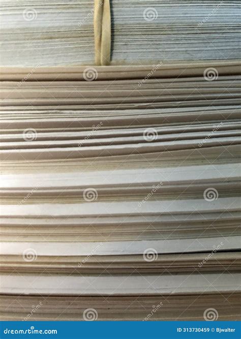 A Gigantic Stack of Envelopes Stock Image - Image of stack, column