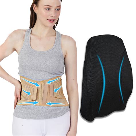 pain relief products combo  jsb  rest lumbar support belt