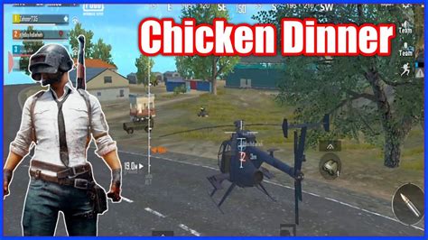 Pubg Mobile My Teammates Win Chicken Dinner Youtube