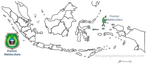 Daftar Kabupaten Dan Kota Di Provinsi Maluku Utara