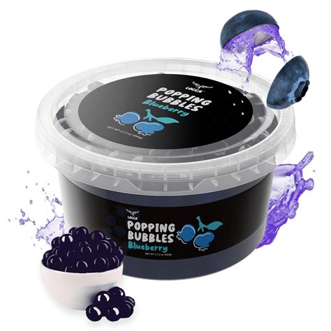 Buy Blueberry Popping Boba Pearls Premium Boba Popping Pearls With