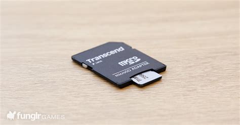 I bought a Transcend microSD card, so I tried loading it into Nintendo ...