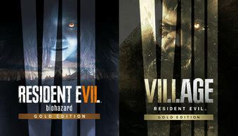 Купить ключ для игры Resident Evil 7 Gold Edition & Village Gold ...