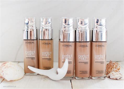 L'Oréal Perfect Match Foundation / Die 29 Nuancen des L'Oréal Make-Up ...