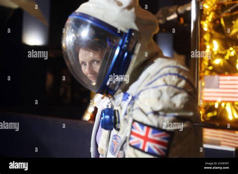 Britain's first astronaut Helen Sharman at the Science Museum in London ...