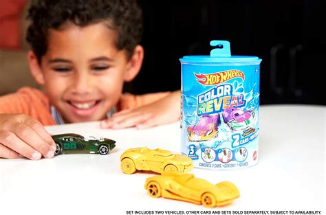 Buy Hot Wheels Set Of Hot Wheels Color Reveal Cars In Scale With Surprise Reveal