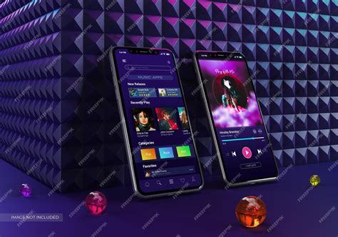 premium psd iphone  realistic mockup