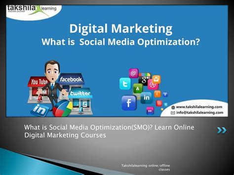 PPT - What is Social Media Optimization(SMO)? Learn Digital Marketing