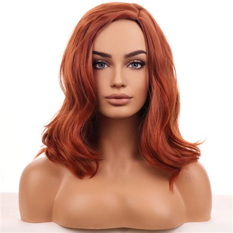 Amazon BERON Auburn Wigs For Womens Short Curly Wavy Wig Girls