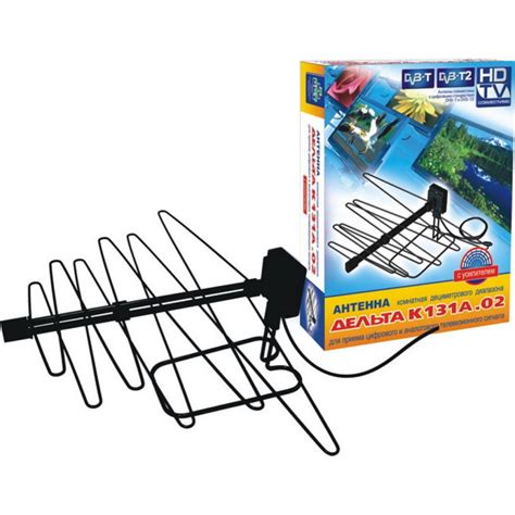 Комнатная антенна Дельта К131А.02. 01 5V 14858 - выгодная цена, отзывы ...