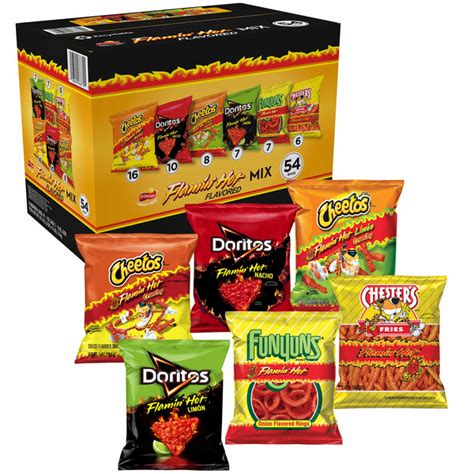 Costco Business Center Frito Lay Flamin Hot Mix Flavored Variety Same