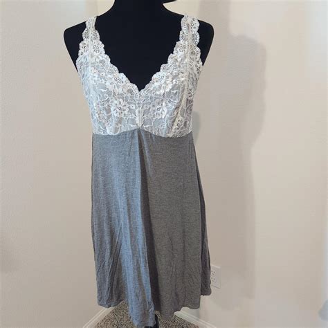 Lace Detail Lingerie Top Dress Brand Felina Depop