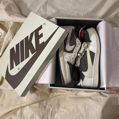 YUNG Travis Scott x Air Jordan 1 Low OG Reverse Mocha Is Here - YUNG