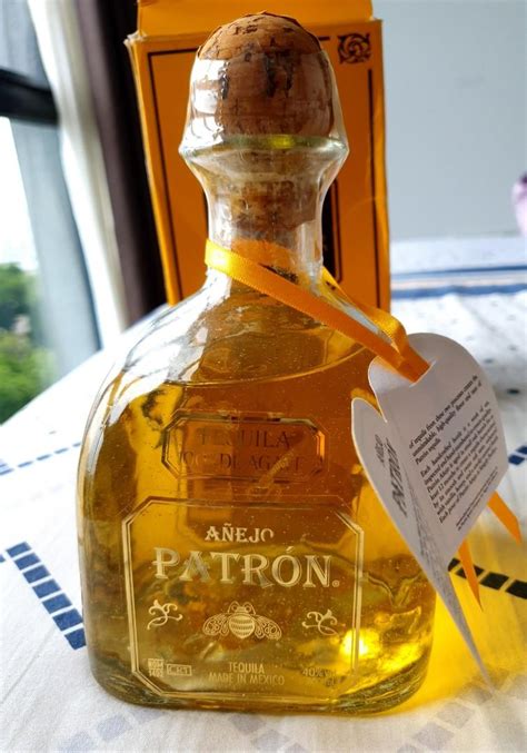 Anejo Patron Tequila 100 De Agave 700 Ml Food Drinks Alcoholic