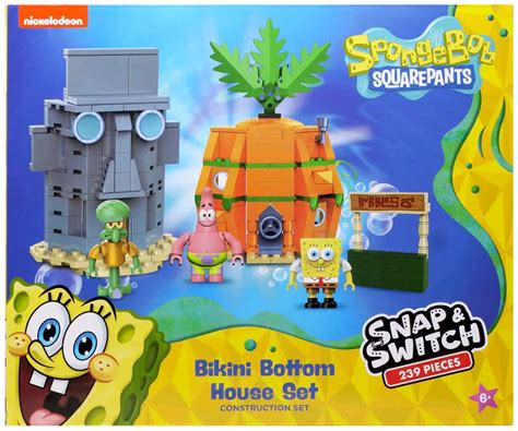Spongebob Squarepants Snap Switch Bikini Bottom House Construction Set Well Played Toys ToyWiz