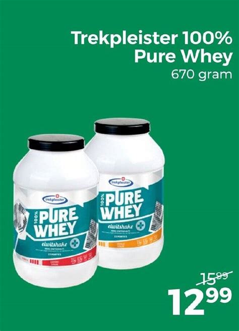 Pure Whey 670 Gram Aanbieding Bij Trekpleister