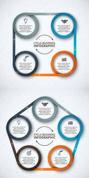 Infographics Template Set V 09 Artofit