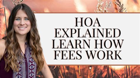 What Are Hoa Fees What Does Hoa Mean Qanda Youtube