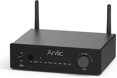 Arylic B Bluetooth Aptx Hd Stereo Amplifier With Audio Transmitter