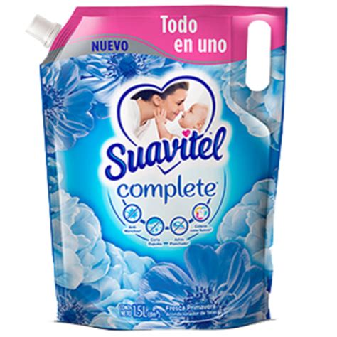 Suavizante Suavitel Complete Fresca Primavera X 1500 Ml