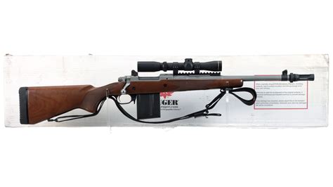 Ruger Gunsite Scout Bolt Action Rifle With Box And Leupold Scope Rock