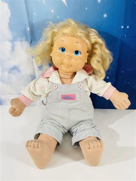 Vintage Hasbro Playskool My Buddy Kid Sister Doll Blonde Hair Blue Eyes Ebay Artofit
