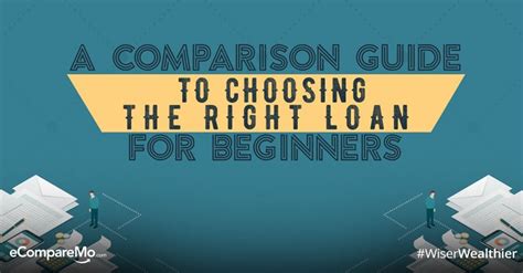 A Comparison Guide To Choosing The Right Loan For Beginners