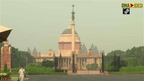 National flag flies half mast at Rashtrapati Bhavan following demise of ...