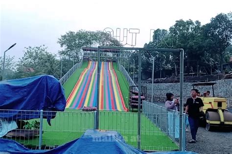 Rasakan Sensasi Uji Adrenalin Rainbow Slide Di Tempat Wisata Depok