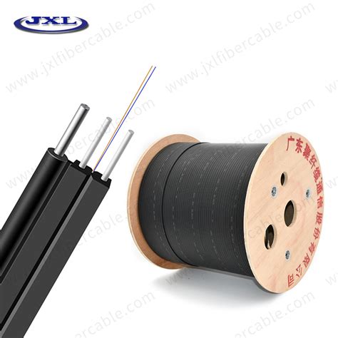 Self Supporting Outdoor Steel Messenger Wire Frp G Ftth Drop Fibra