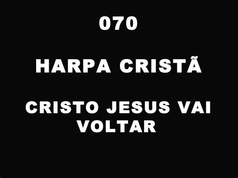 070 Cristo Jesus Vai Voltar PPT