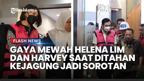 Outfit Helena Lim Dan Harvey Moeis Saat Ditahan Kejagung Jadi Sorotan