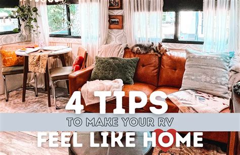 Rv Decorating Ideas 4 Ways To Make Your Rv Feel Like Home — Stairs Up