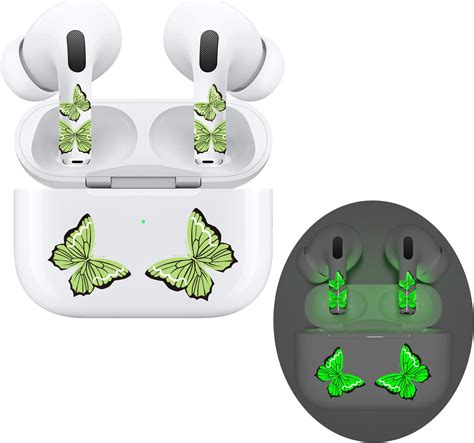 Amazon Rockmax For Airpods Pro Skin Glow In The Dark Stickers For