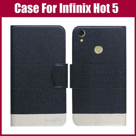 Hot Sale Infinix Hot 5 X559 Case New Arrival 5 Colors Fashion Flip Ultra Thin Leather