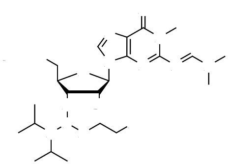 N1 Me 5 O DMTr 2 O TBDMS G Dmf 3 CE Phosphoramidite N1 Methyl N2