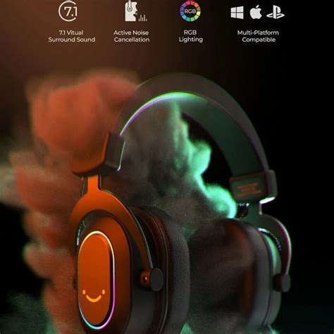Fifine Ampligame H6 Mikrofonlu Gaming 7.1 RGB Kulaklik | ITOPYA