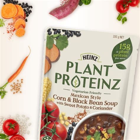 Plant Proteinz Plant Based Soups Kraft Heinz