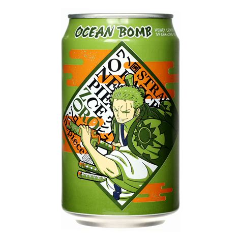 Bulle en Stock - OCEAN BOMB ONE PIECE - ZORO - SAVEUR CITRON MIEL