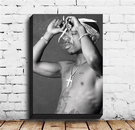 2pac Tupac Biggie Musik Poster Leinwand Wand Kunst Home Decor Etsy