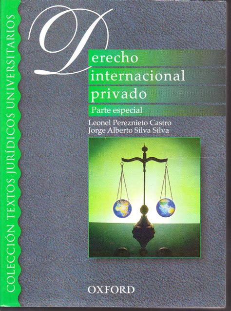 Libro De Derecho Internacional Privado Parte Especial 4500 En