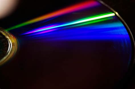 Premium Photo Close Up Of Compact Disc
