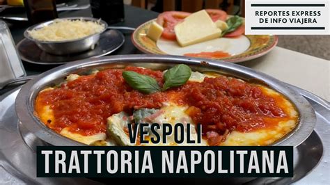 La Trattoria Napolitana Vespoli De Mar Del Plata Youtube