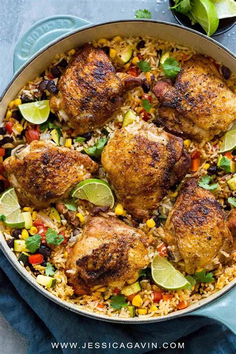 Mexican Chicken And Rice Jessica Gavin