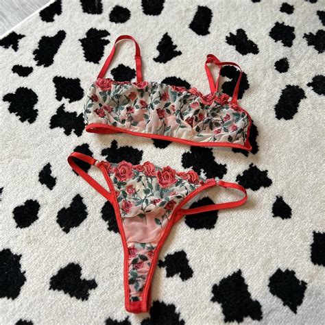 Rose Lingerie Size Small Depop