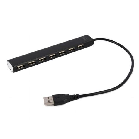 Gembird Portowy Koncentrator Usb Czarny Cablematic