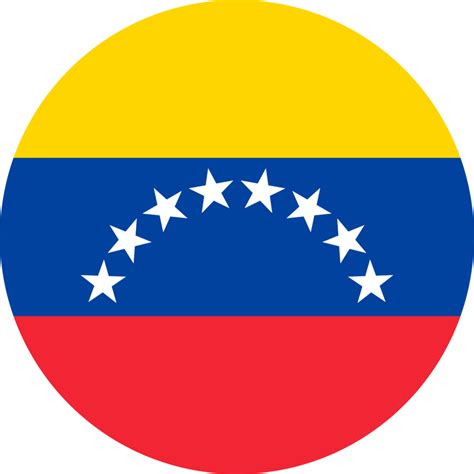 Bandera Circular De Venezuela 11571444 Png