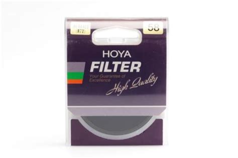 Hoya 58mm Infrared R72 Filter 1713028782 24066015457 Ebay