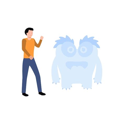 Premium Vector | The boy has strange teeth